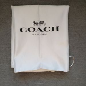 Coach satin dustbag large